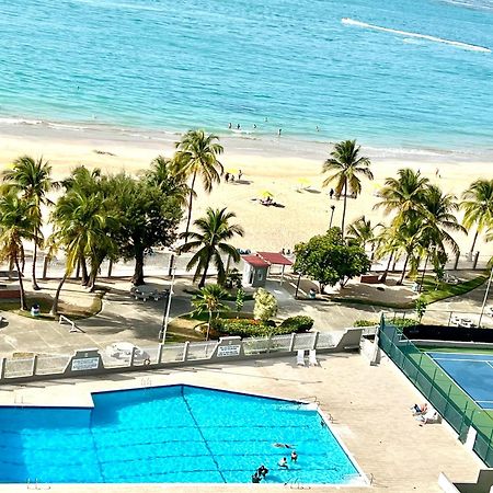 Ocean View Apt On Isla Verde In A 14Th Floor San Juan Eksteriør billede