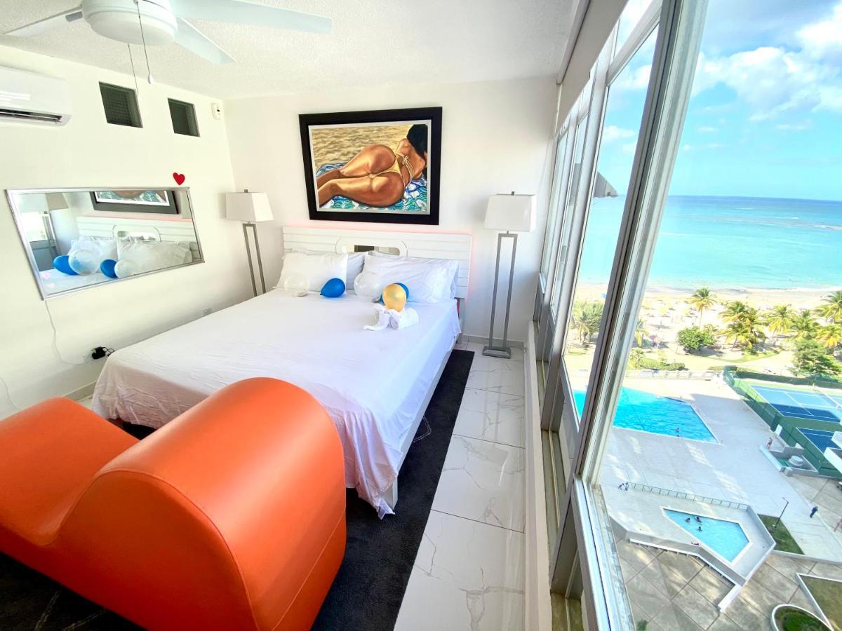 Ocean View Apt On Isla Verde In A 14Th Floor San Juan Eksteriør billede