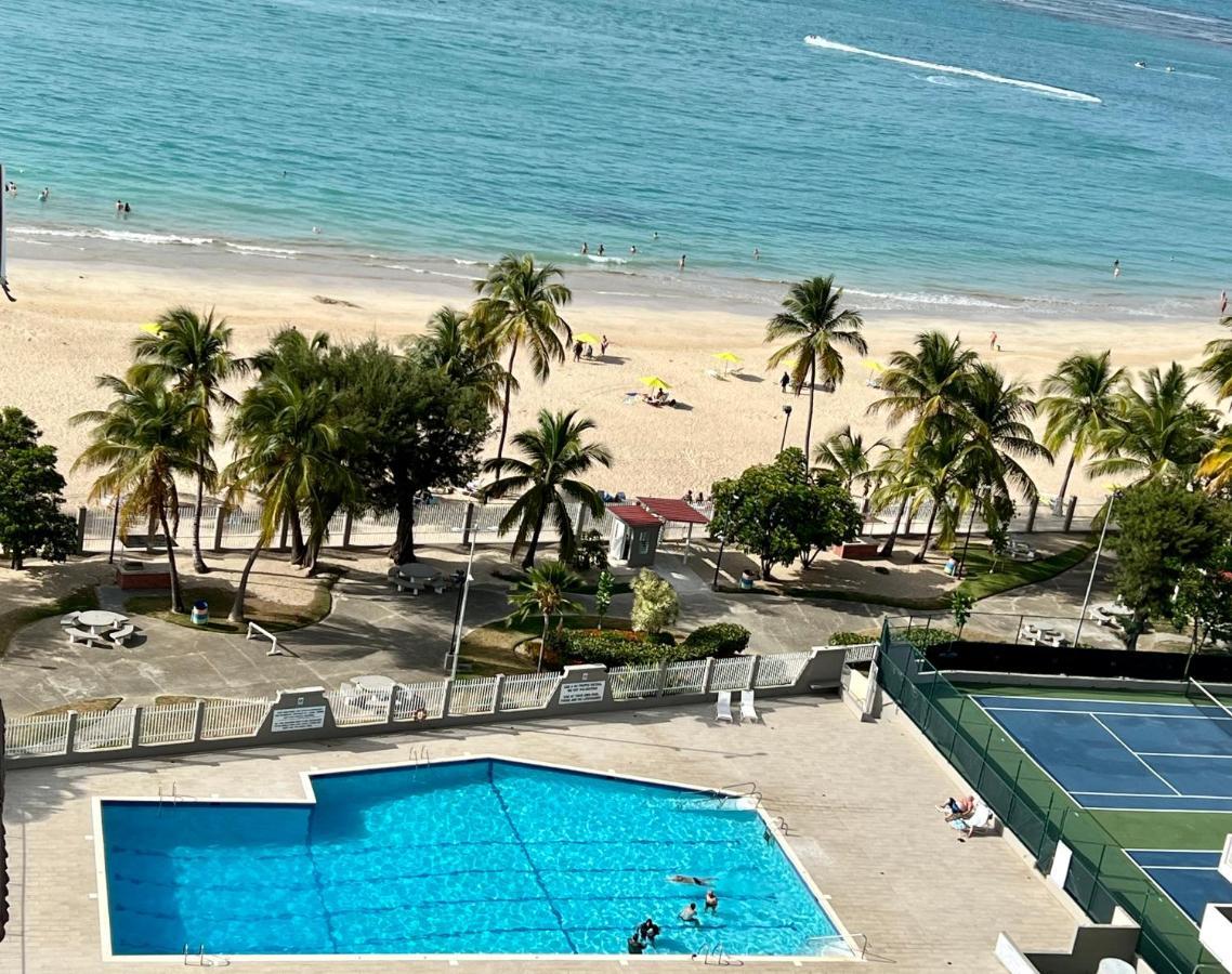 Ocean View Apt On Isla Verde In A 14Th Floor San Juan Eksteriør billede