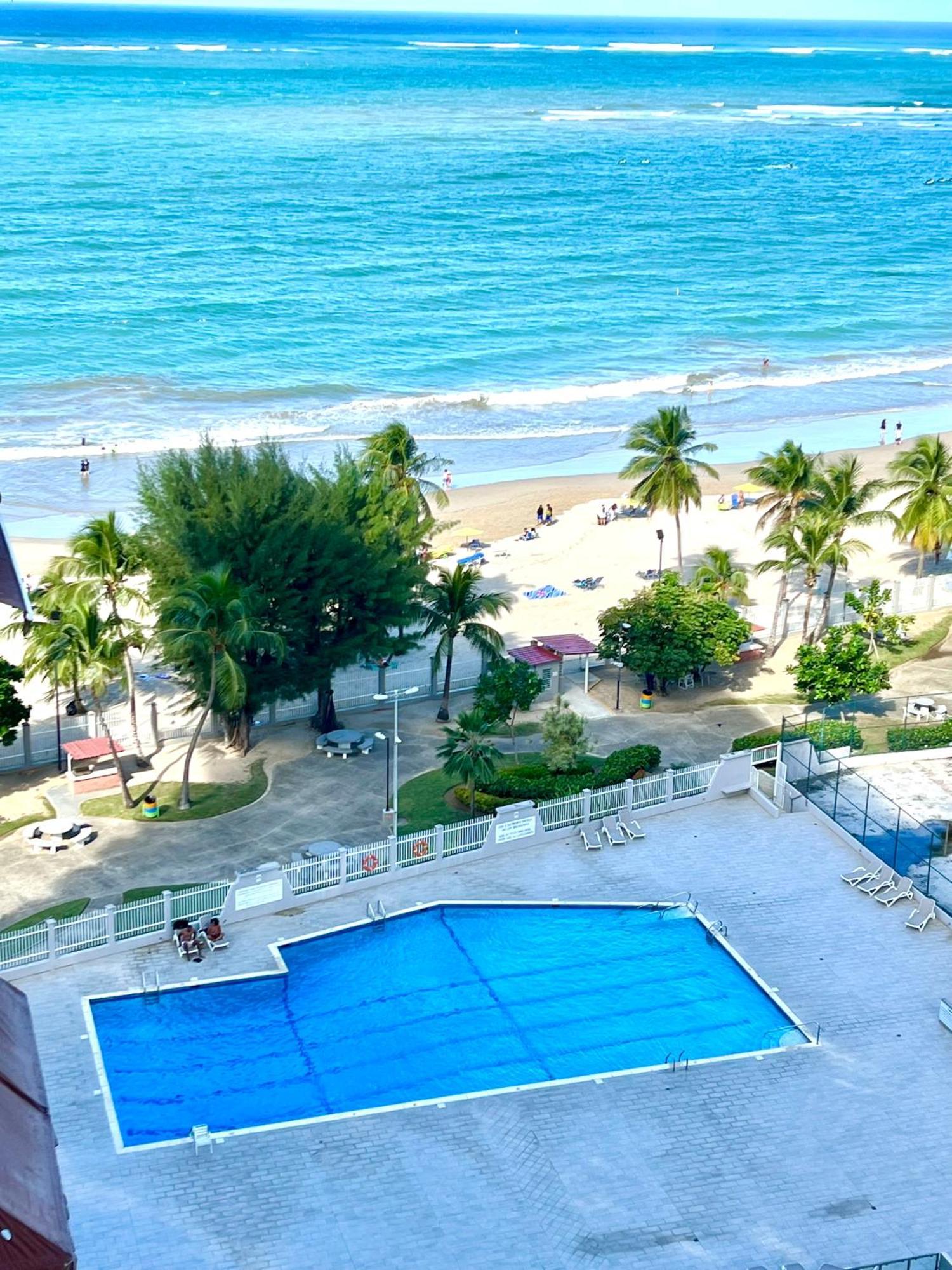 Ocean View Apt On Isla Verde In A 14Th Floor San Juan Eksteriør billede